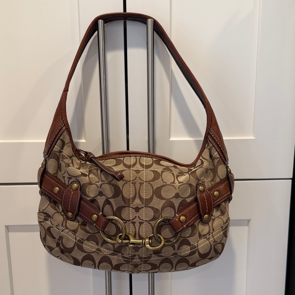 Coach Brown Shoulder Bag